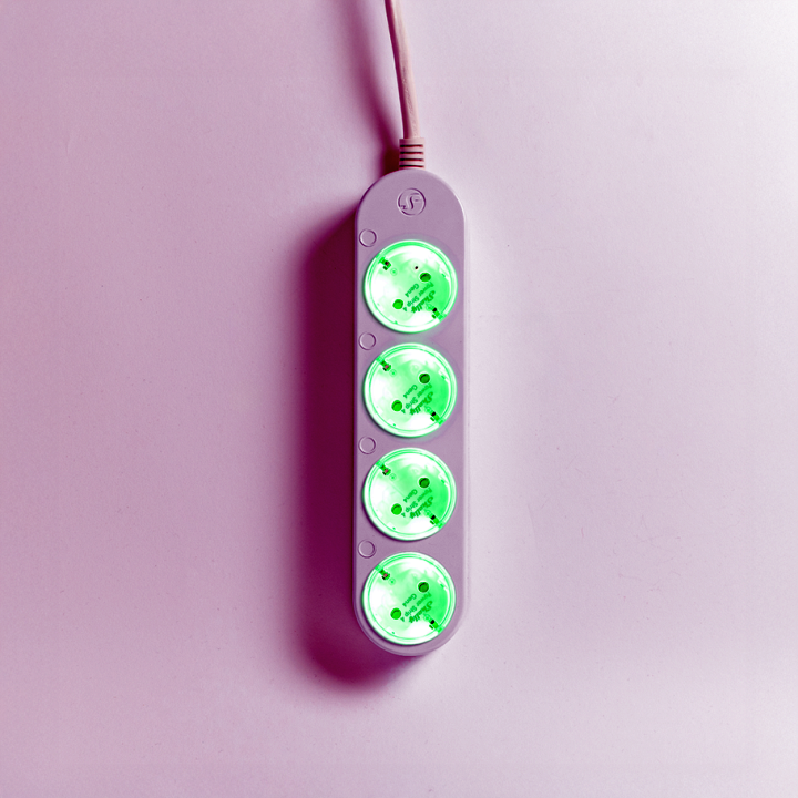 Shelly Power Strip 4 Gen4 - Smarte Steckdosenleiste - Weiß