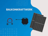 Balkonkraftwerk - Growatt NEO 800M-X + 2x Trina Solar Vertex S 430W Solarmodul - inkl. Zubehör