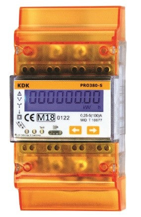 KDK Count3 (4205100PRO) Drehstromzähler - Hochpräzise Energieerfassung und erweiterte Funktionalität für professionelle Anwendungen