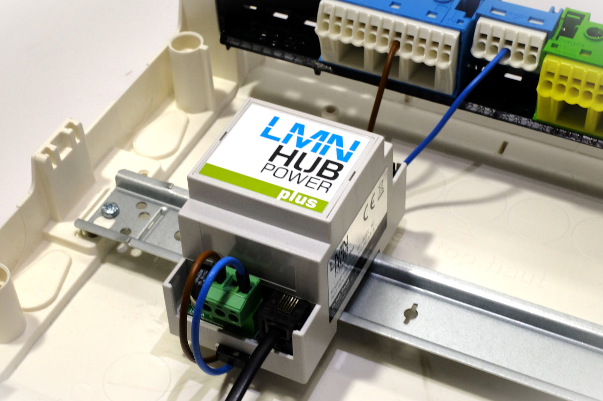 LMN HUB Power Plus - inkl. integriertem Netzteil - LMN-Konnektor 4-fach (aktiv)