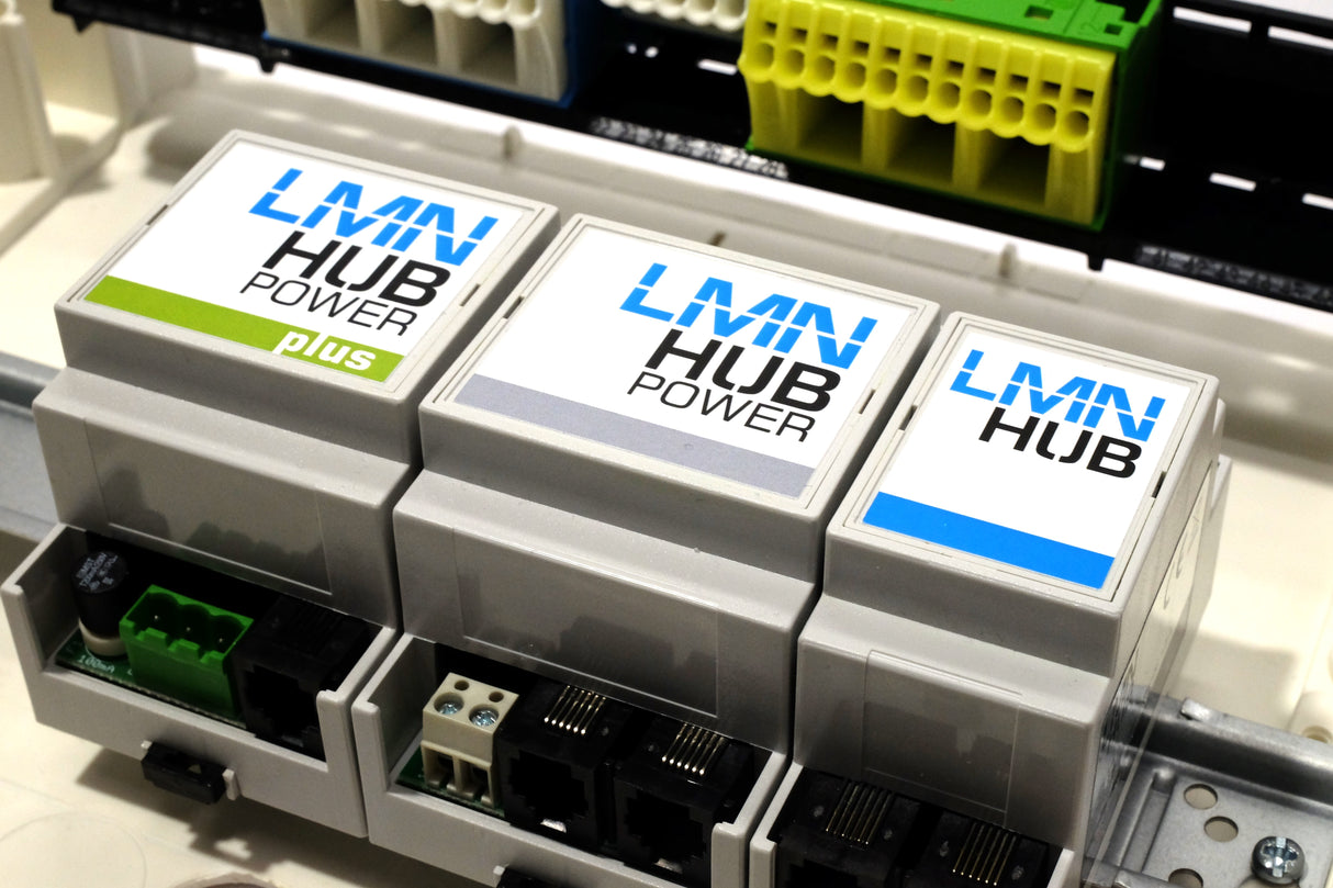LMN HUB Power Plus - inkl. integriertem Netzteil - LMN-Konnektor 4-fach (aktiv)
