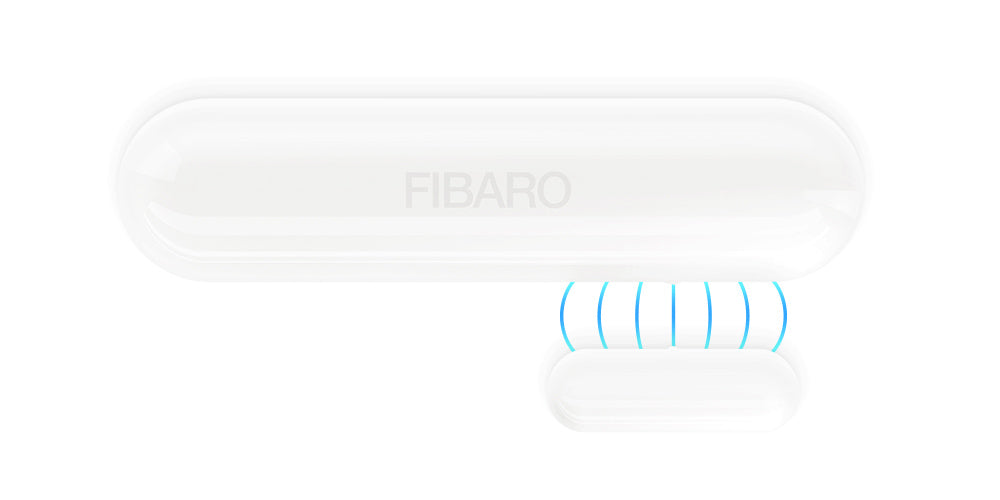 FIBARO Door/Window Sensor 2 - Weiß - Tür-/Fensterkontakt - Z-Wave - Smart Home