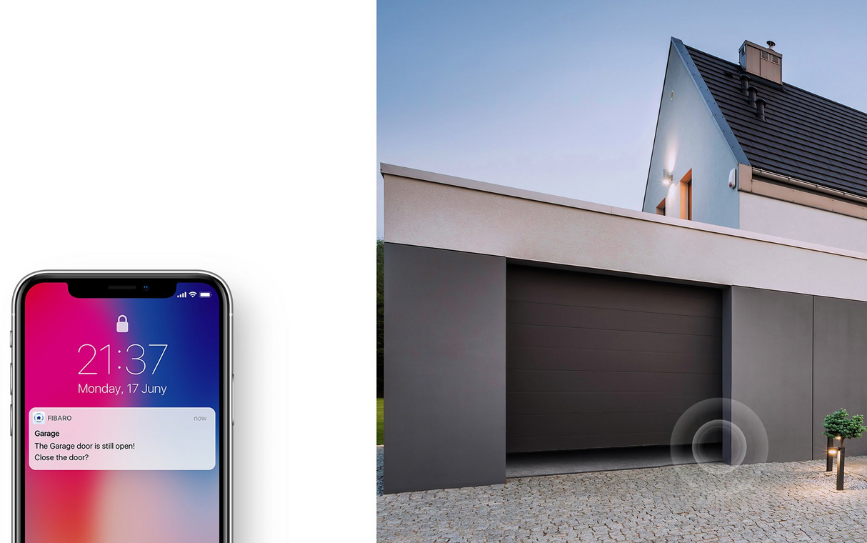 FIBARO Door/Window Sensor 2 - Weiß - Tür-/Fensterkontakt - Z-Wave - Smart Home