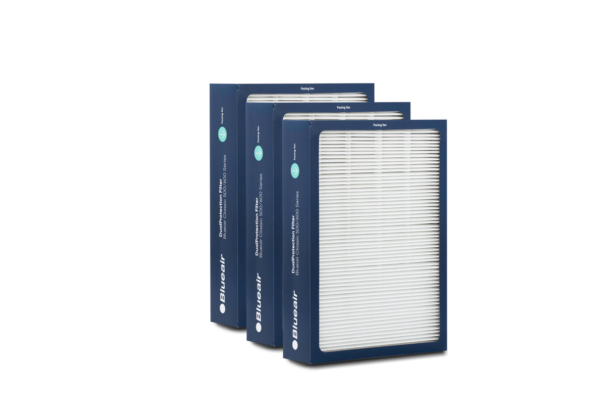 Blueair SmokeStop-Filter für Classic-Serie / Austauschfilter 600er Serie (3er Pack)