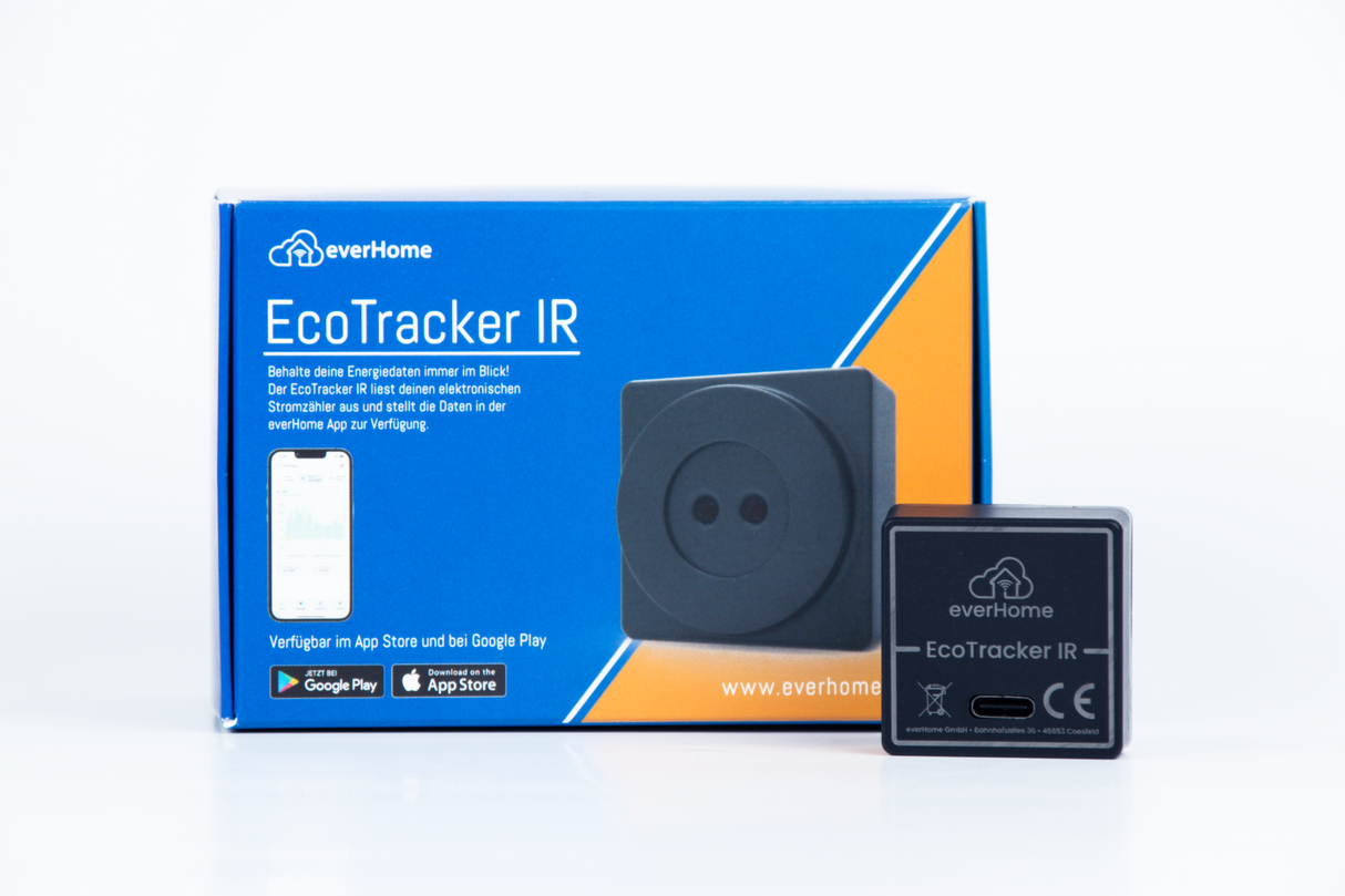 everHome EcoTracker IR - Kompatibel mit Shelly, Hoymiles u.v.m.