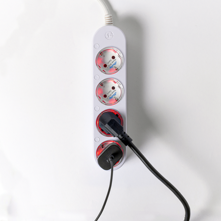 Shelly Power Strip 4 Gen4 - Smarte Steckdosenleiste - Weiß