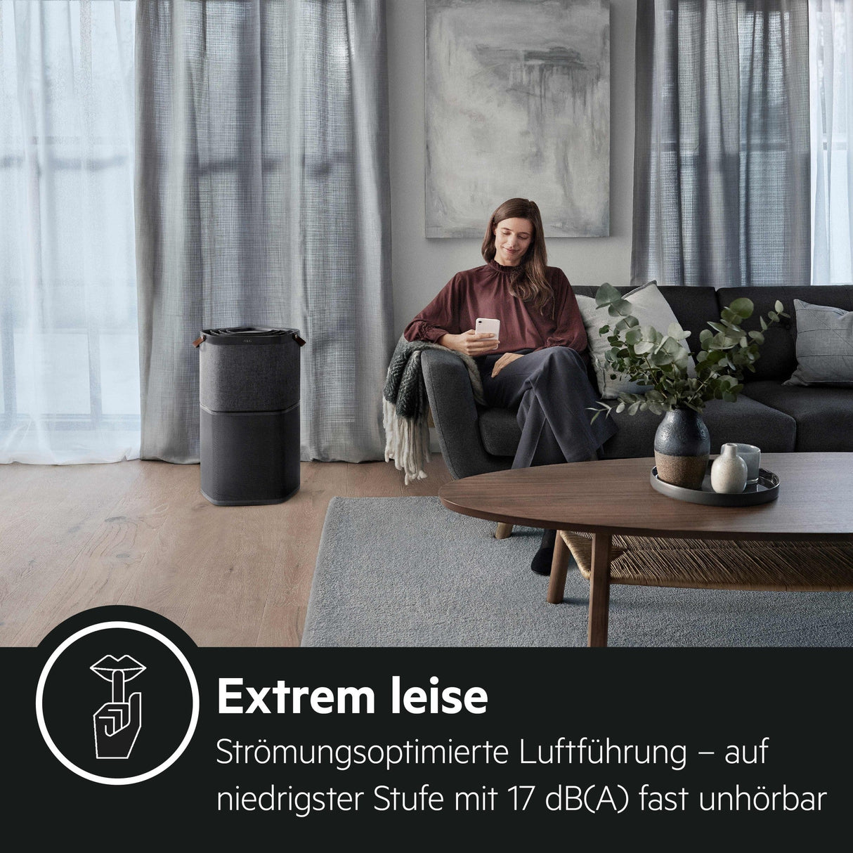 AEG Luftreiniger AX9 - AX91 - 404DG - E12 - Filter - Ionisator - Für bis zu 92m² - mySmartShop.de