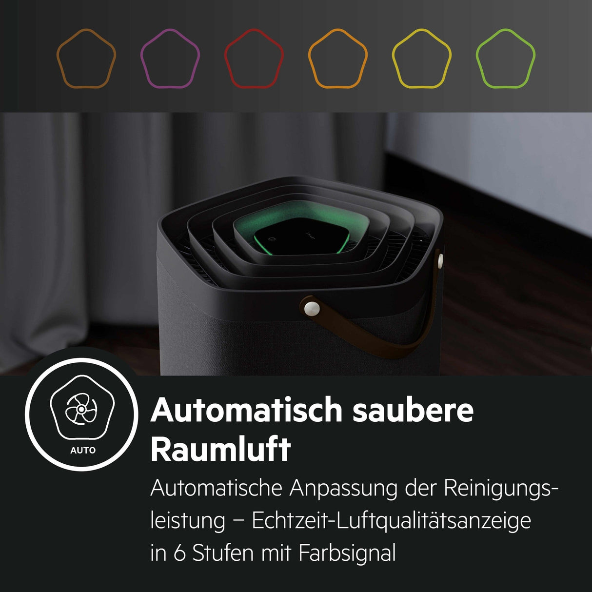 AEG Luftreiniger AX9 - AX91 - 404DG - E12 - Filter - Ionisator - Für bis zu 92m² - mySmartShop.de