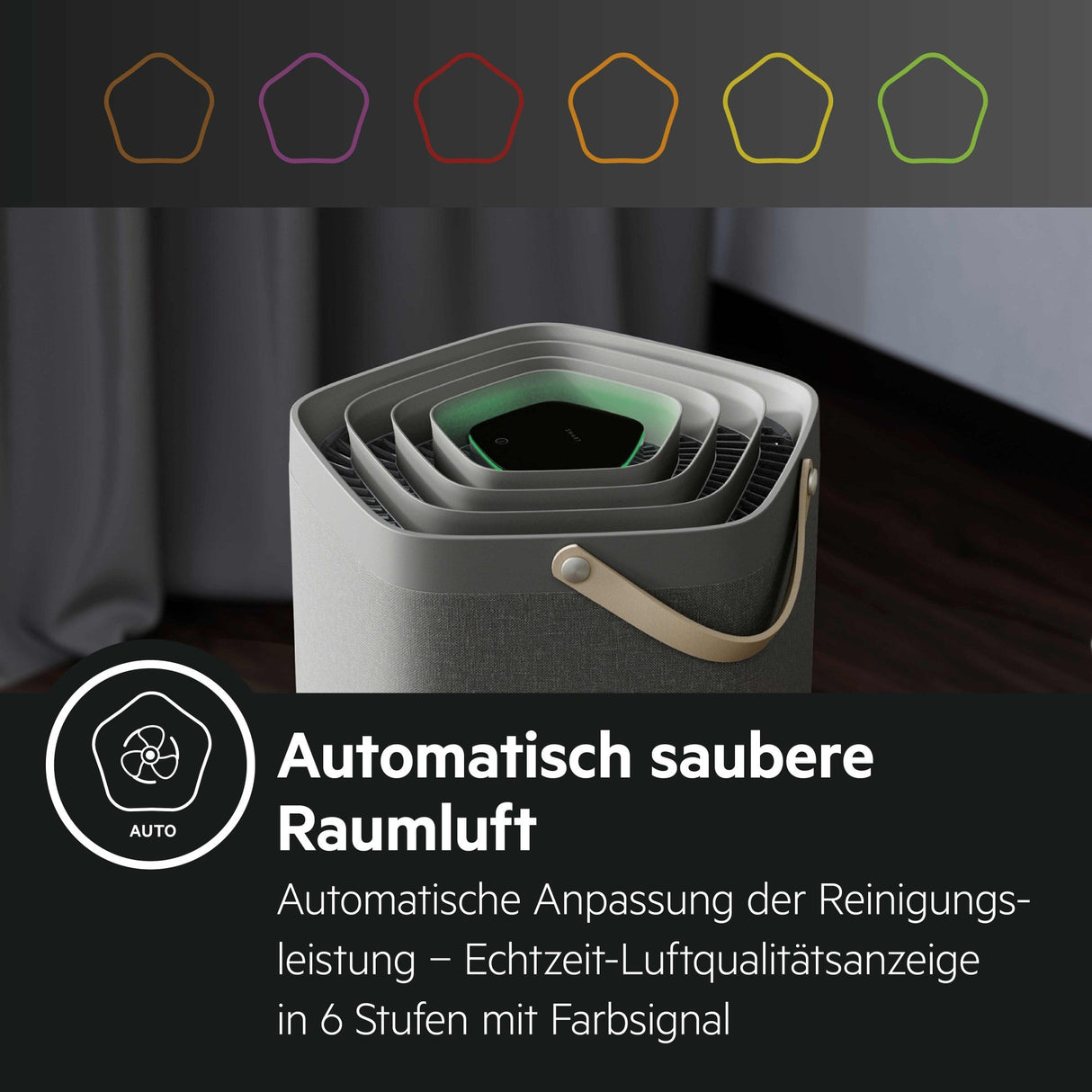 AEG Luftreiniger AX9 - AX91 - 604DG - E12 - Filter - Ionisator - Für bis zu 129m² - mySmartShop.de