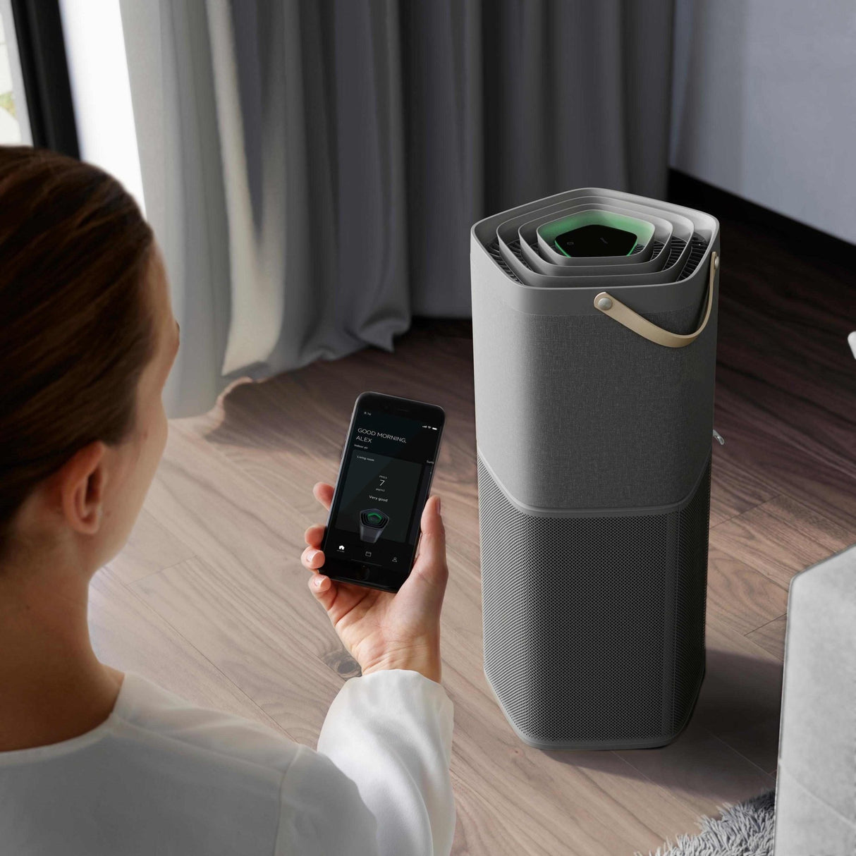 AEG Luftreiniger AX9 - AX91 - 604DG - E12 - Filter - Ionisator - Für bis zu 129m² - mySmartShop.de