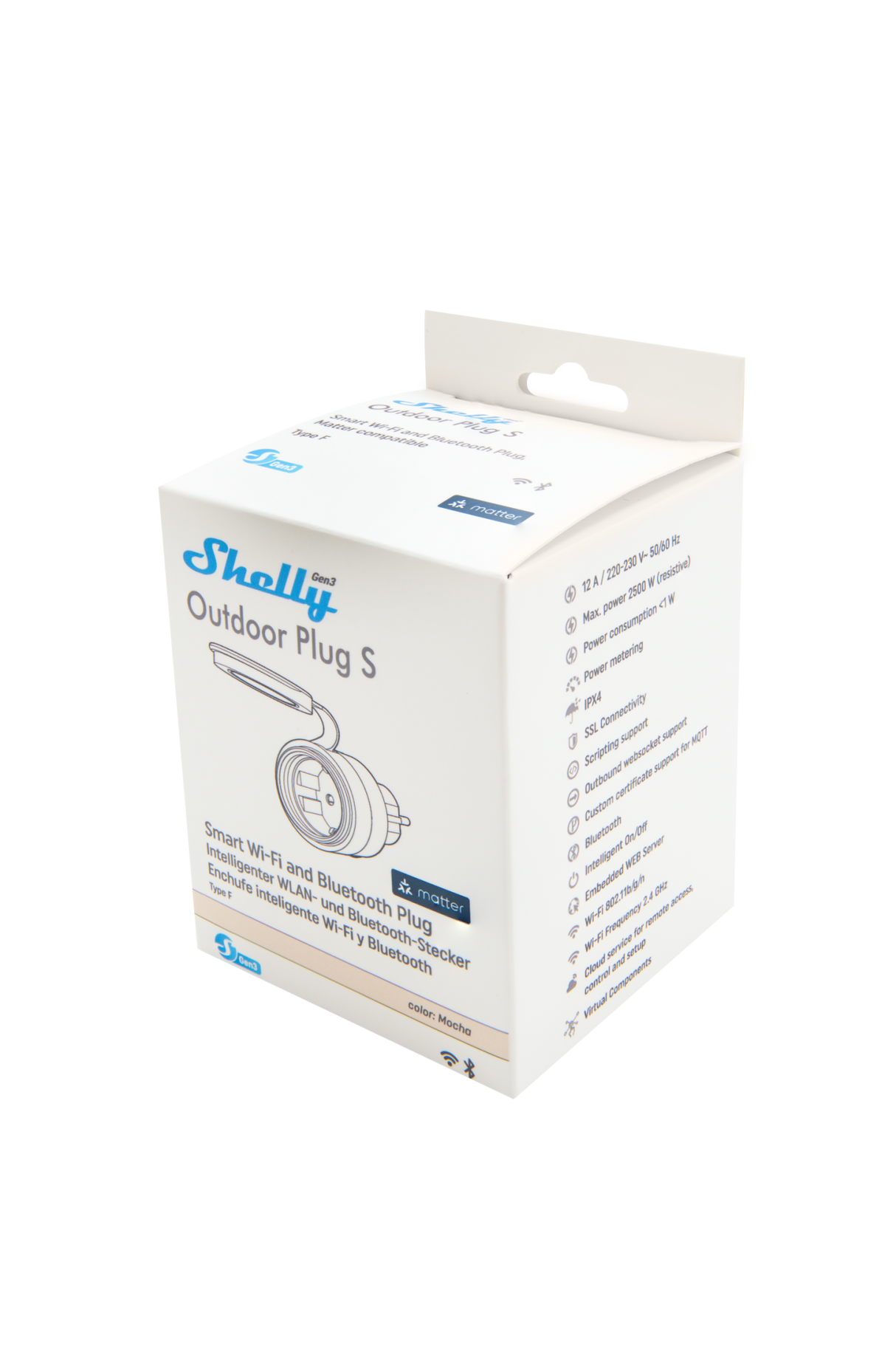 Shelly Outdoor Plug S Gen3