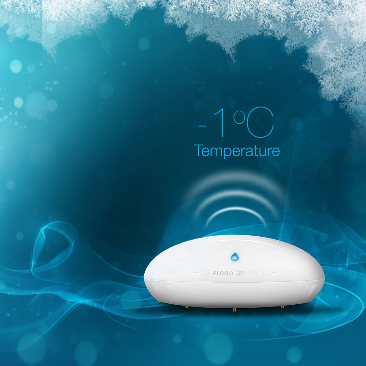 FIBARO Flood Sensor - Leckage - Erkennung - Z - Wave - Smart Home - mySmartShop.de