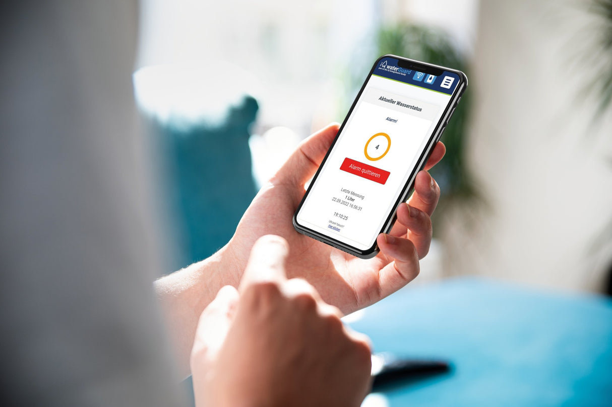 iQ waterGuard - Wasserverbrauchserfassung & Leckage - Erkennung per WLAN - mySmartShop.de