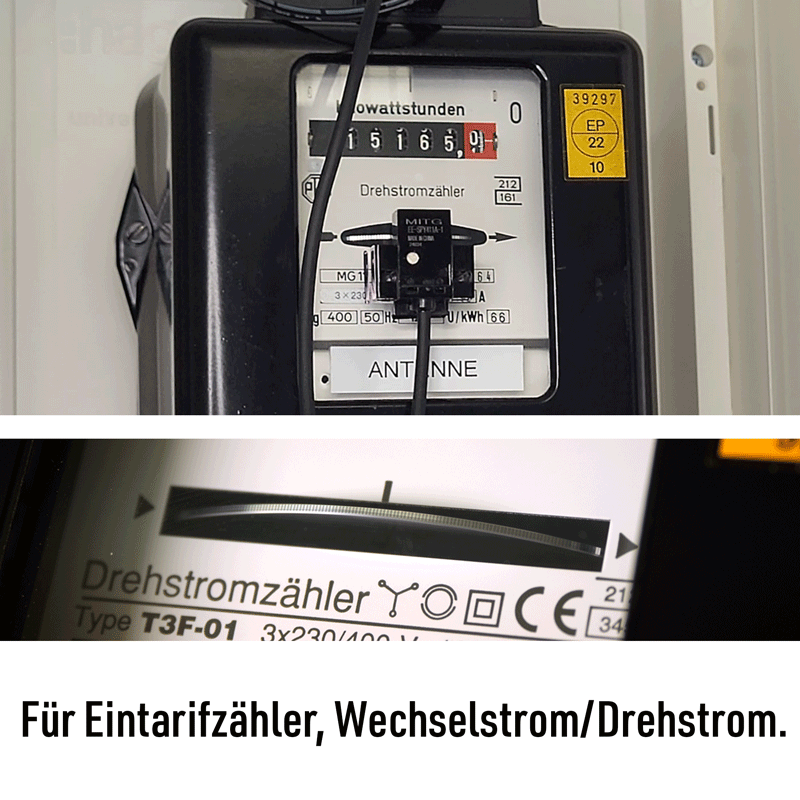 iQ powerGuard F für Ferraris Stromzähler