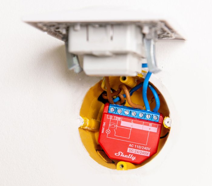 Shelly 1PM Plus - Relais - WLAN & Bluetooth - Smart Home - Kompatibel mit amazon Alexa & Google Home - mySmartShop.de