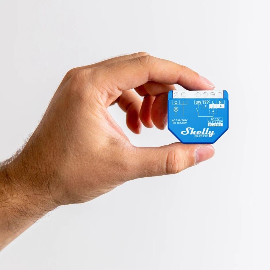Shelly Qubino Wave 1 - Relais - Z - Wave - Smart Home - Kompatibel mit Z - Wave Smart Home Produkten - mySmartShop.de