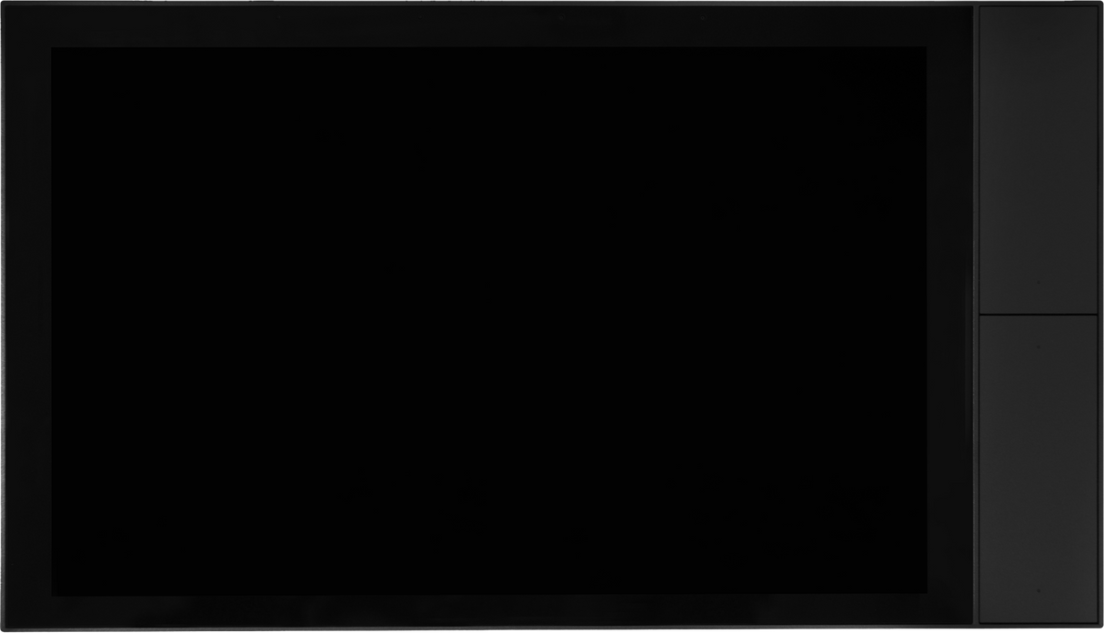 Shelly Wall Display XL Black Steuerzentrale
