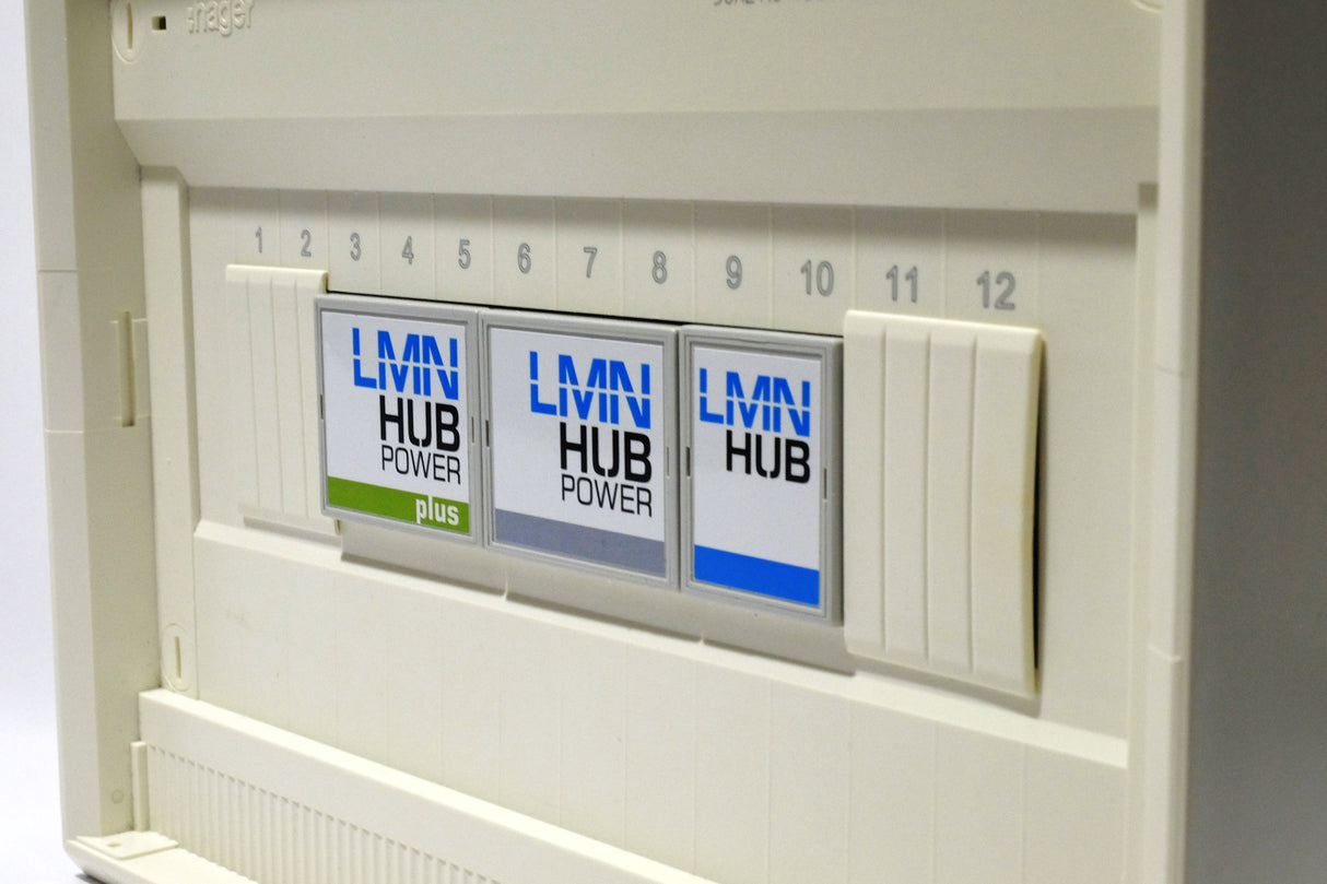 LMN HUB Power Plus - inkl. integriertem Netzteil - LMN-Konnektor 4-fach