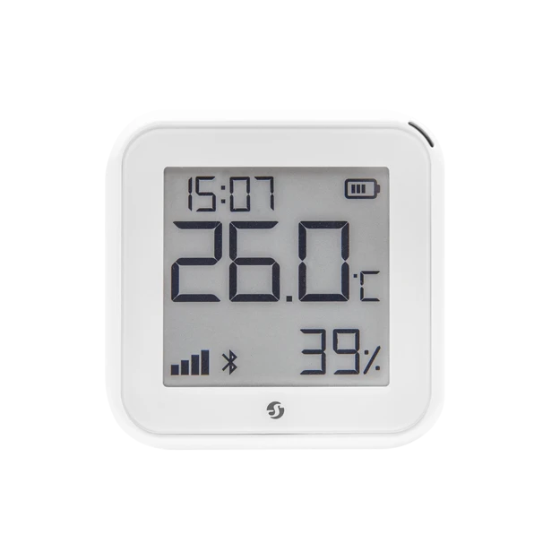 Shelly H&T Gen3 - Temperatur- & Luftfeuchtigkeitssensor - Weiß