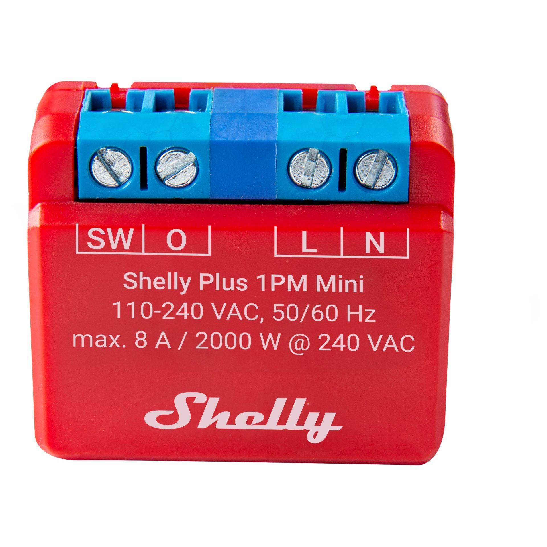 Shelly Plus 1PM Mini - Relais - WLAN & Bluetooth - Smart Home - Kompat –