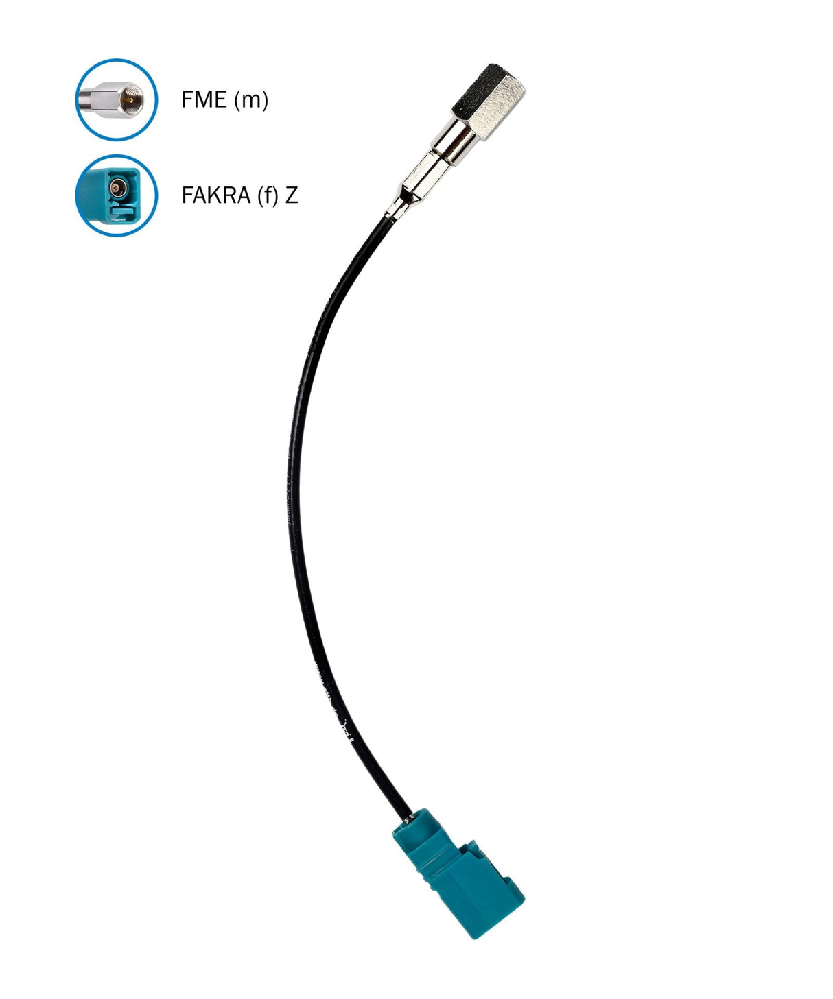 ATTB 2882.01 Adapterkabel 0,19 m RG 174, FME (m) - FAKRA (f) Z - mySmartShop.de