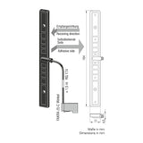 ATTB 4466.01 Kurzstreckenfunk - Klebeantenne, 868 MHz, 1,5 m RG 174, FAKRA (f) - C 360° - mySmartShop.de