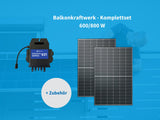 Balkonkraftwerk Komplett - Set - APsystems EZ1 - M + 2 Axitec AXIperfect FXXL WB 425W - 600/800W - mySmartShop.de