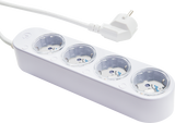 Shelly Power Strip 4 Gen4 - Smarte Steckdosenleiste - Weiß