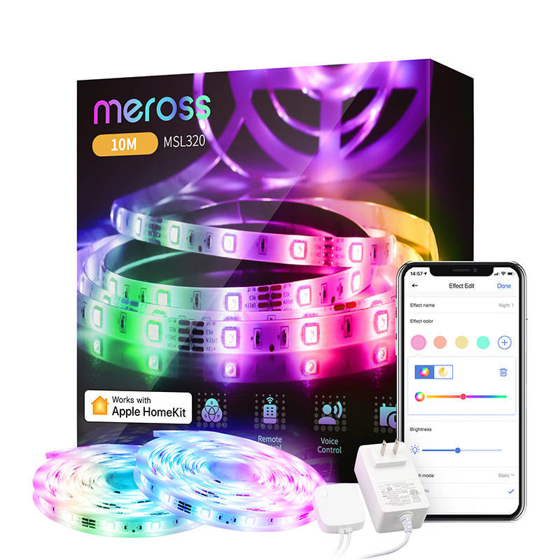 Meross  MSL320 LED Lichtstreifen - 2x 5m -HomeKit-fähig