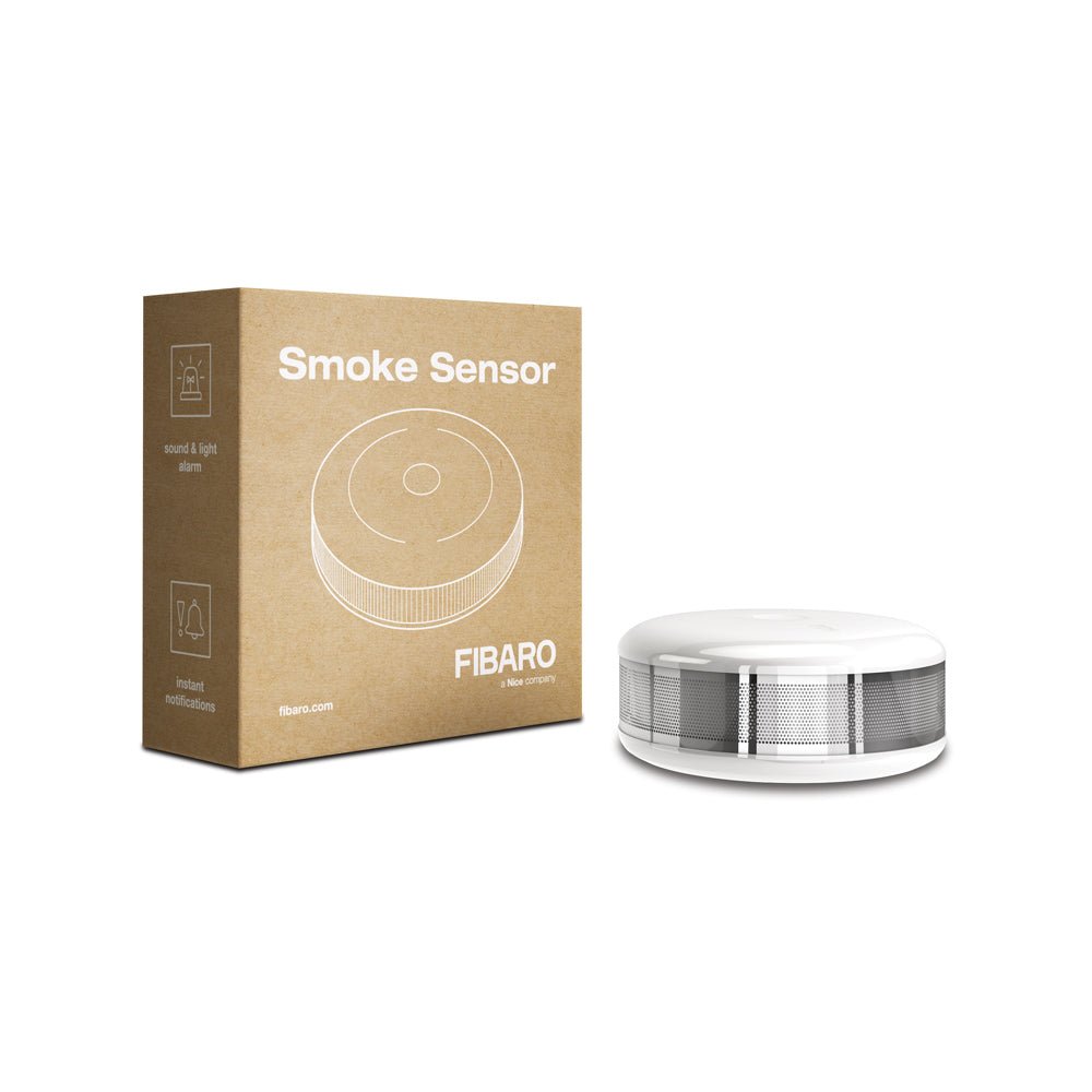 FIBARO Smoke Sensor - Rauchwarnmelder - Z - Wave - Smart Home - mySmartShop.de