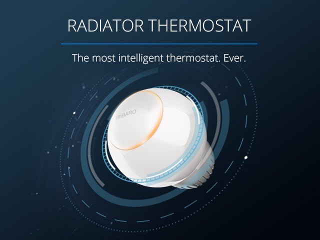 FIBARO The Heat Controller Starter Pack - Thermostat + Temperatursensor - Z - Wave - Smart Home - mySmartShop.de