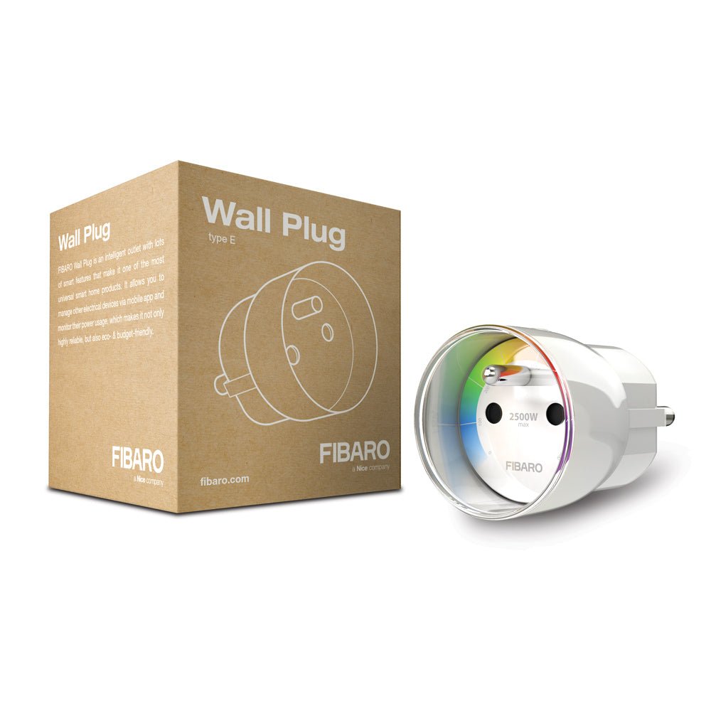 FIBARO Wall Plug - Zwischensteckdose - Z - Wave - Smart Home - mySmartShop.de