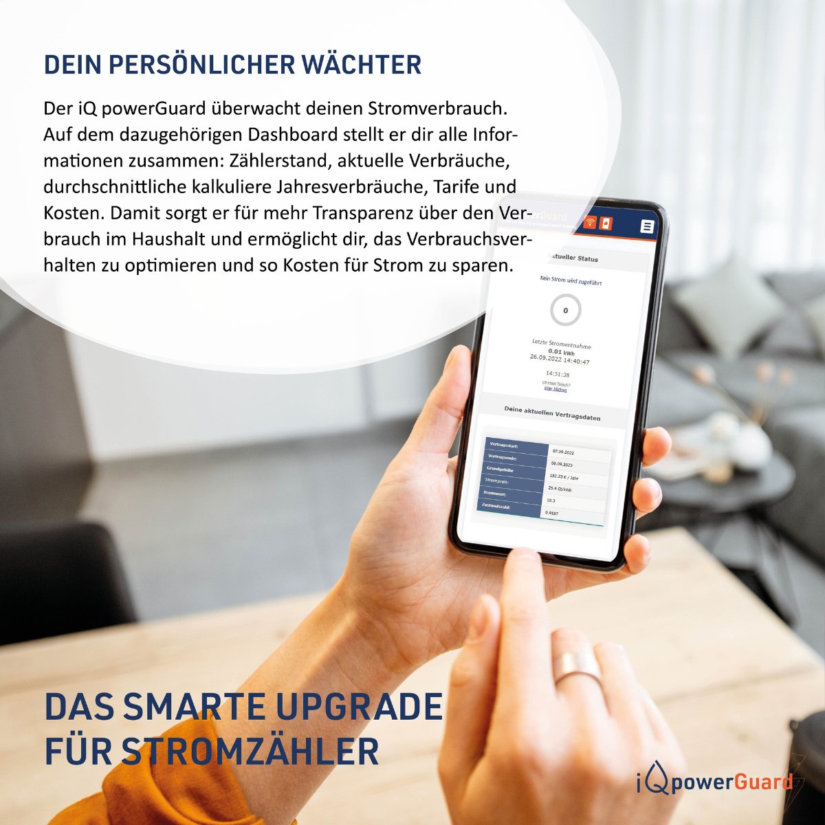 iQ powerGuard - Stromverbrauchserfassung per Impulsschnittstelle - WLAN - mySmartShop.de