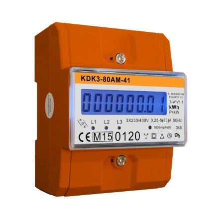 KDK Count 3 4TE (420580MID - 4TE) Drehstromzähler - Präzise Energieerfassung & Datenanalyse für industrielle Anwendungen