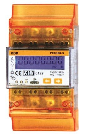 KDK Count3 (4205100PRO) Drehstromzähler - Hochpräzise Energieerfassung & erweiterte Funktionalität für prof. Anwendungen