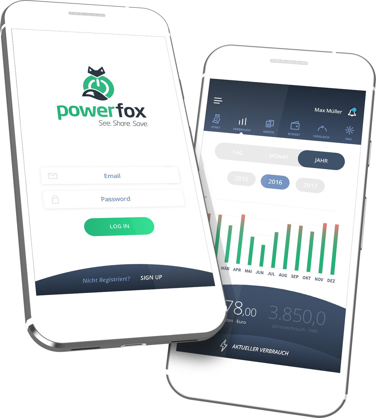 Powerfox poweropti - Ihr Energieverbrauch auf einen Blick, Geeignet für moderne Messeinrichtungen (mME) - mySmartShop.de