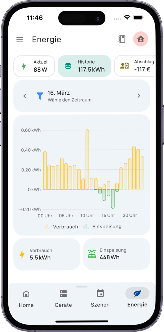 everHome EcoTracker - Kompatibel mit Shelly, Hoymiles u.v.m.