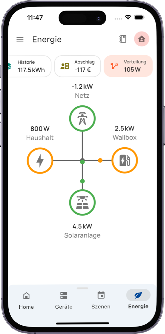 everHome EcoTracker - Kompatibel mit Shelly, Hoymiles u.v.m.