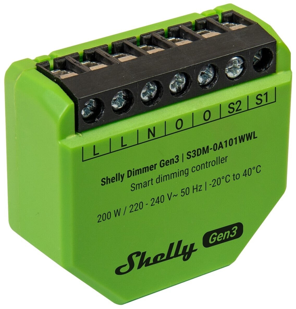 Shelly Dimmer Gen3 - LED Lichtcontroller - Messfunktion