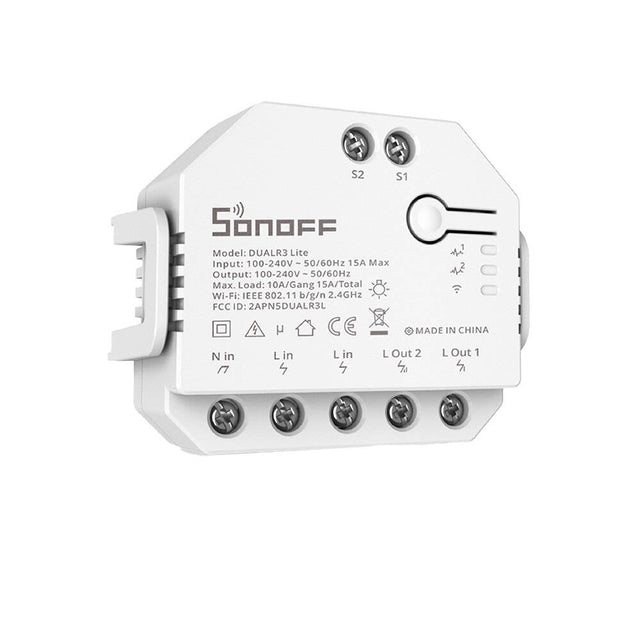 Sonoff Relais Dual R3 Lite - WLAN - mySmartShop.de