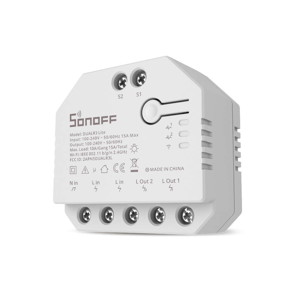 Sonoff Relais Dual R3 Lite - WLAN - mySmartShop.de