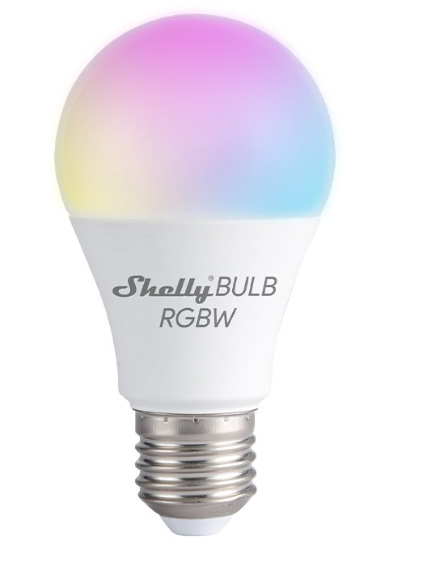 Shelly Duo RGBW Bulb (E27) - WLAN - Smart Home - Kompatibel mit amazon Alexa & Google Home